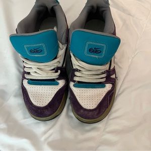 Nike 6.0 lows teal purple gray white size 6.5Y
